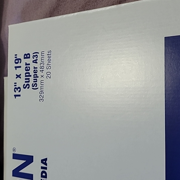 Epson Professional Media Watercolour Paper, radiant white - Picture 3 of 9